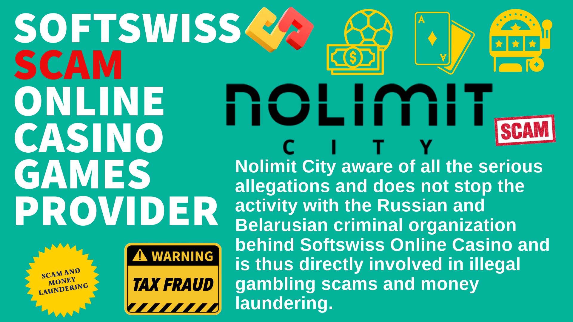 NoLimitcity - softswiss scam - Casino by Softswiss